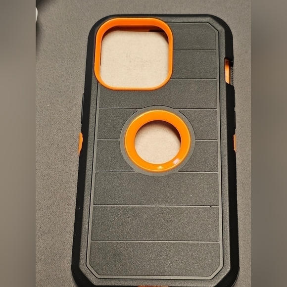 NEW Case & Holster for IPHONE 13 Pro Orange & Black - Picture 6 of 11